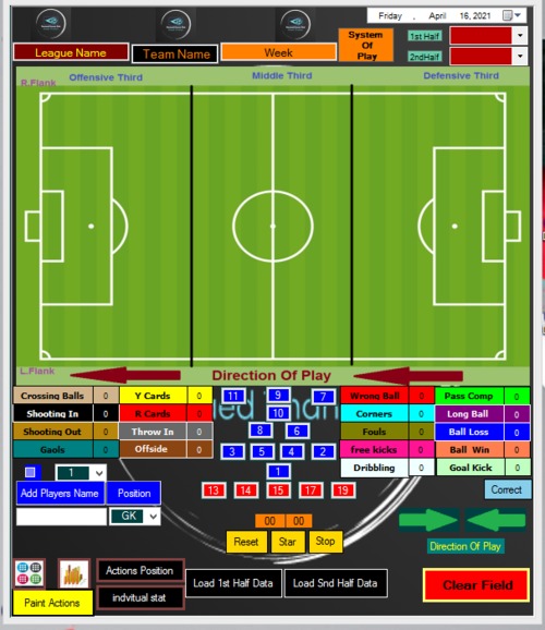 Product picture Personal Soccer Stat